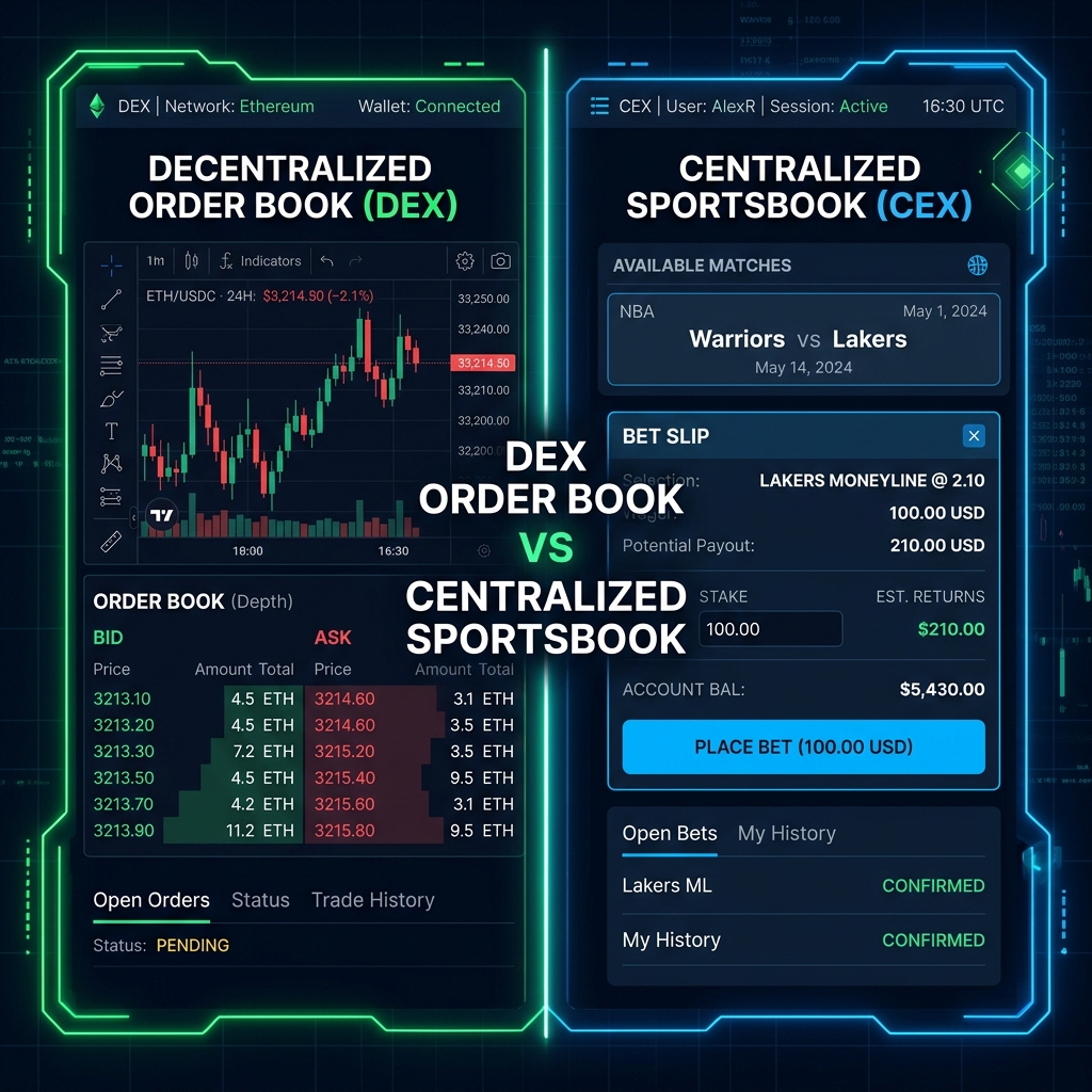 Decentralized Prediction Markets vs. Centralized Sportsbooks: The Battle for Crypto Betting