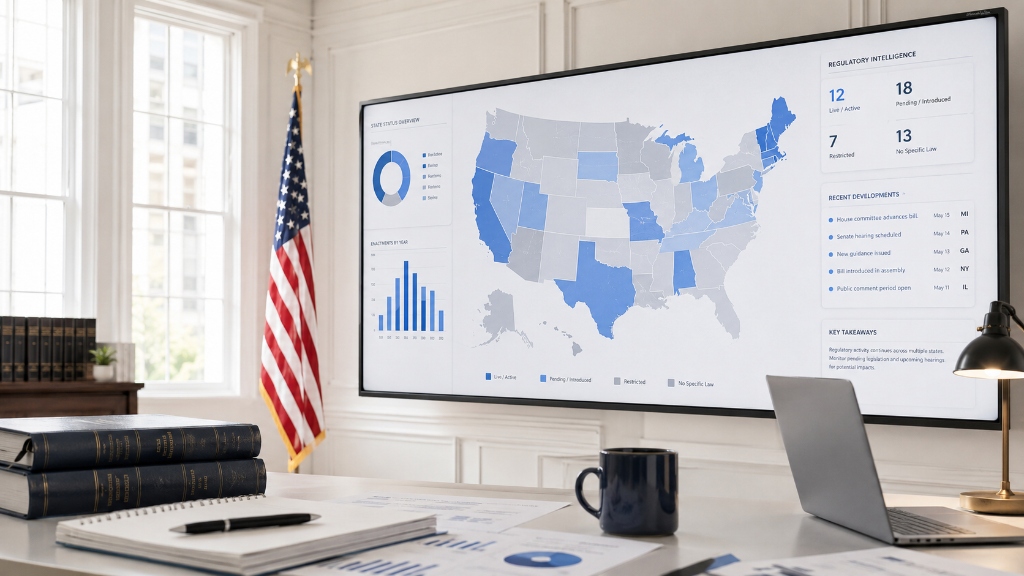 Sweepstakes Casino Availability by State: 2026 U.S. Regulatory Tracker