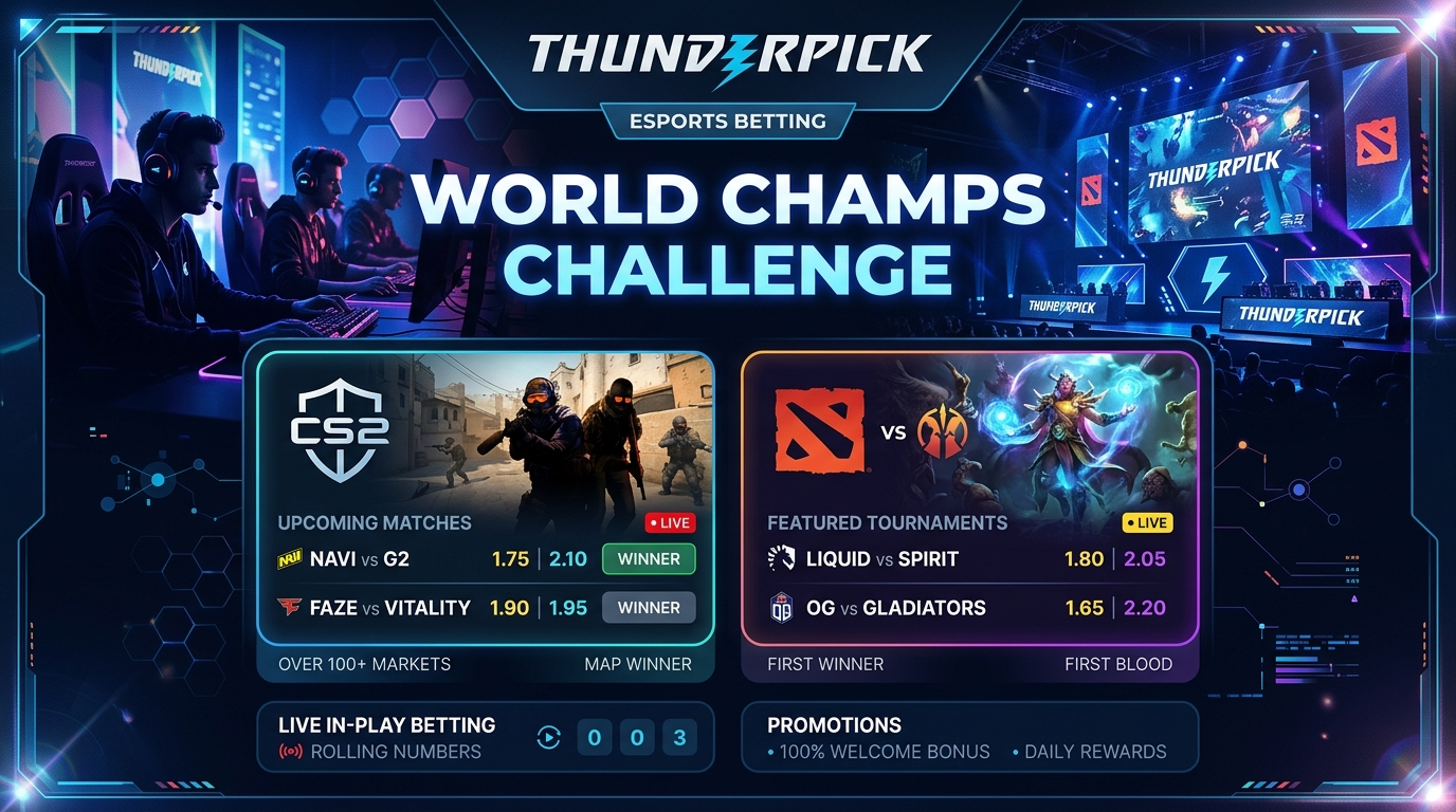 Crypto Casinos 2026: Thunderpick Expands Global Presence with Esports-Focused Crypto Betting Welcome Bonuses